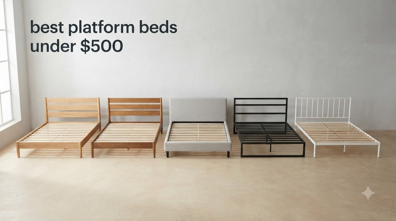 best platform beds under $500