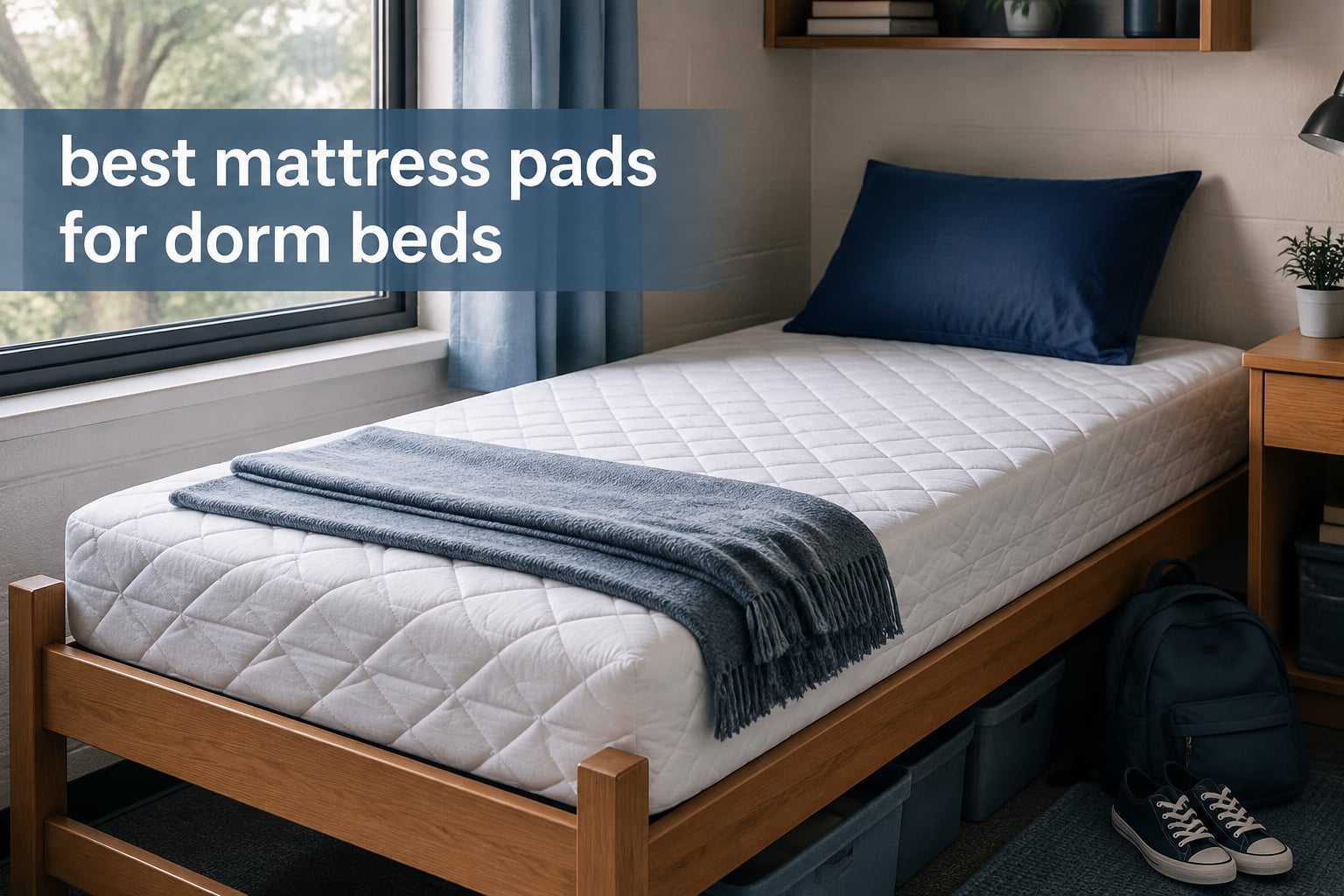 best mattress pads for dorm beds