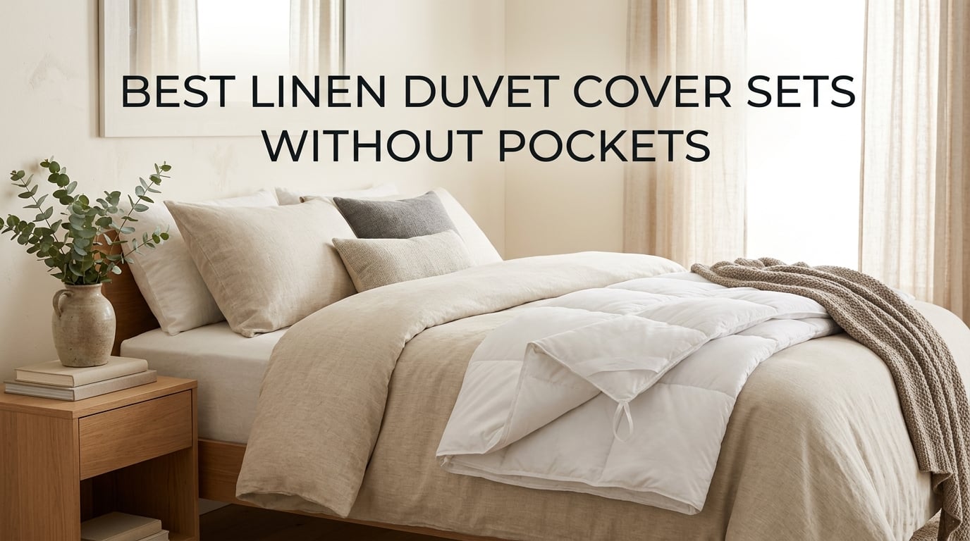 best linen duvet cover sets without pockets