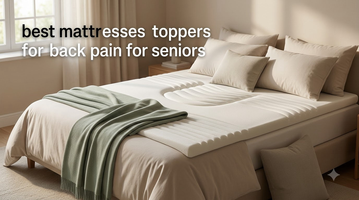 best mattresses toppers for back pain for seniors