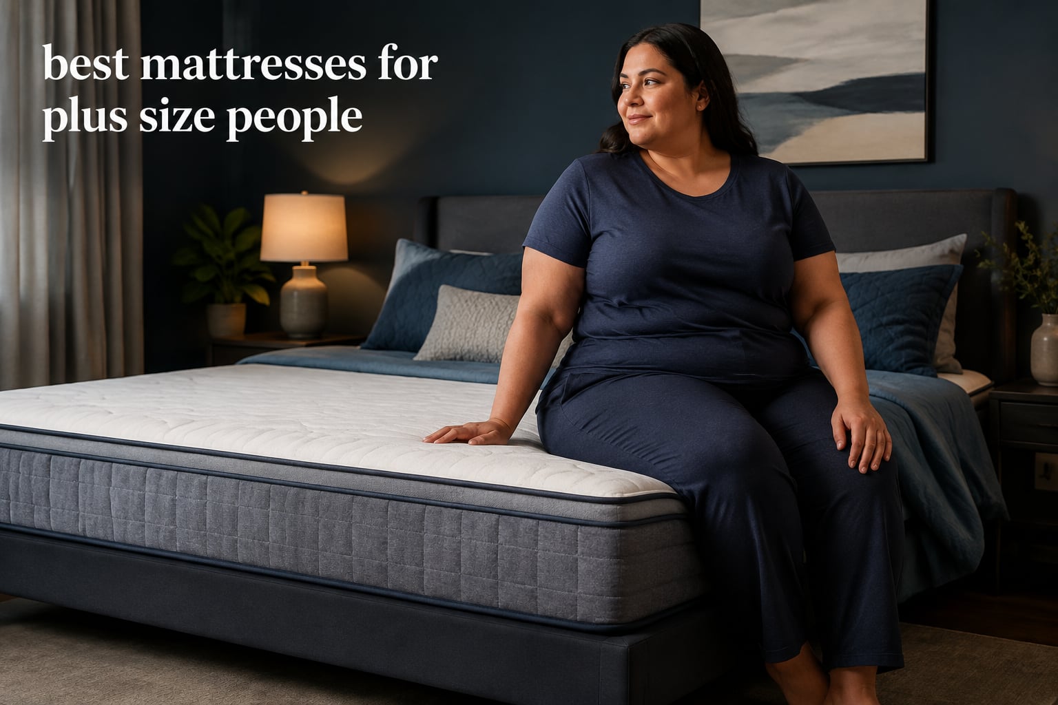 best mattresses for plus size people