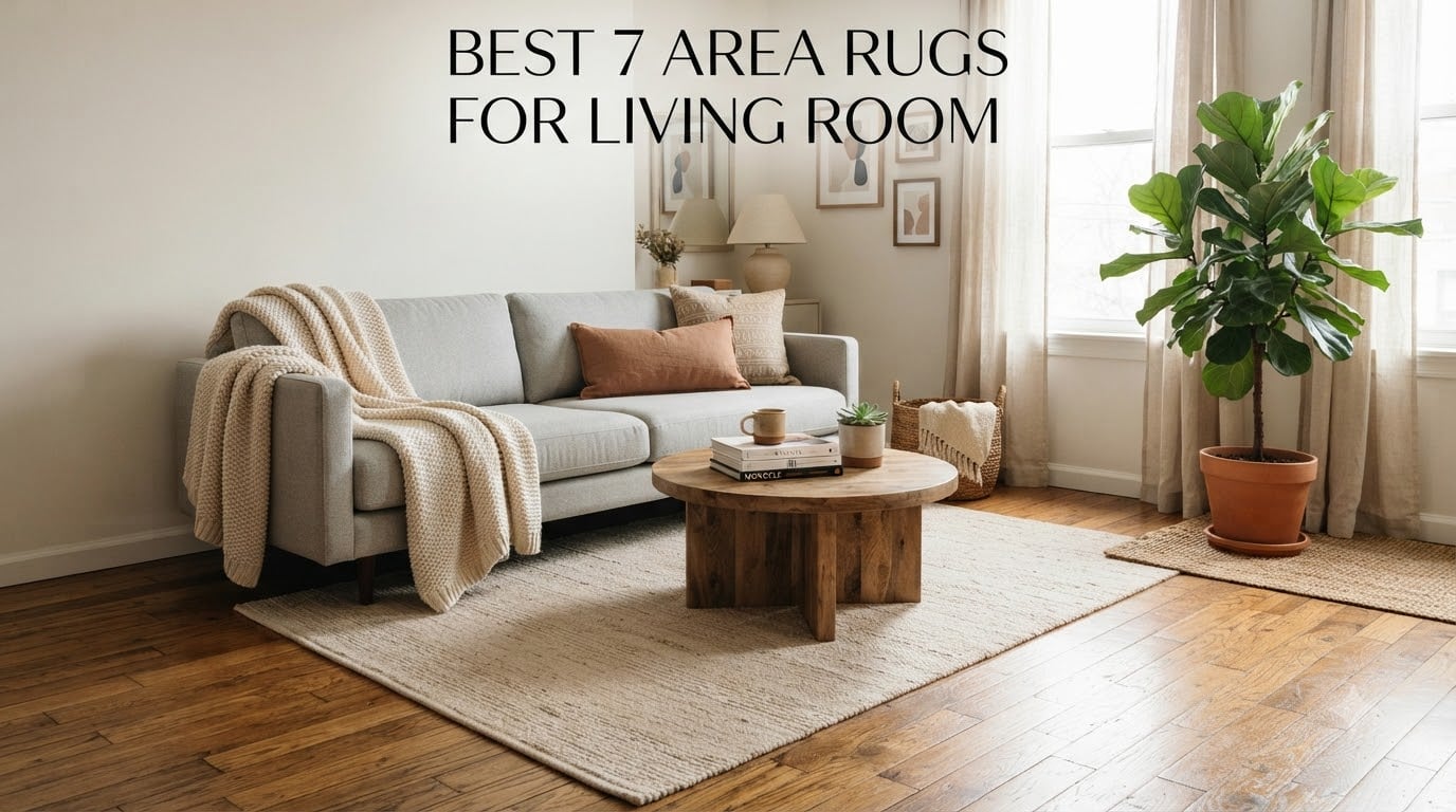 best 5 7 area rugs for living room