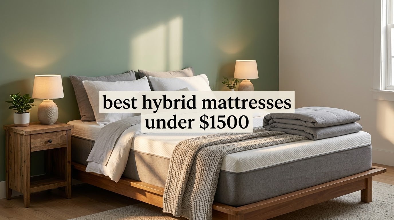 best hybrid mattresses under $1500