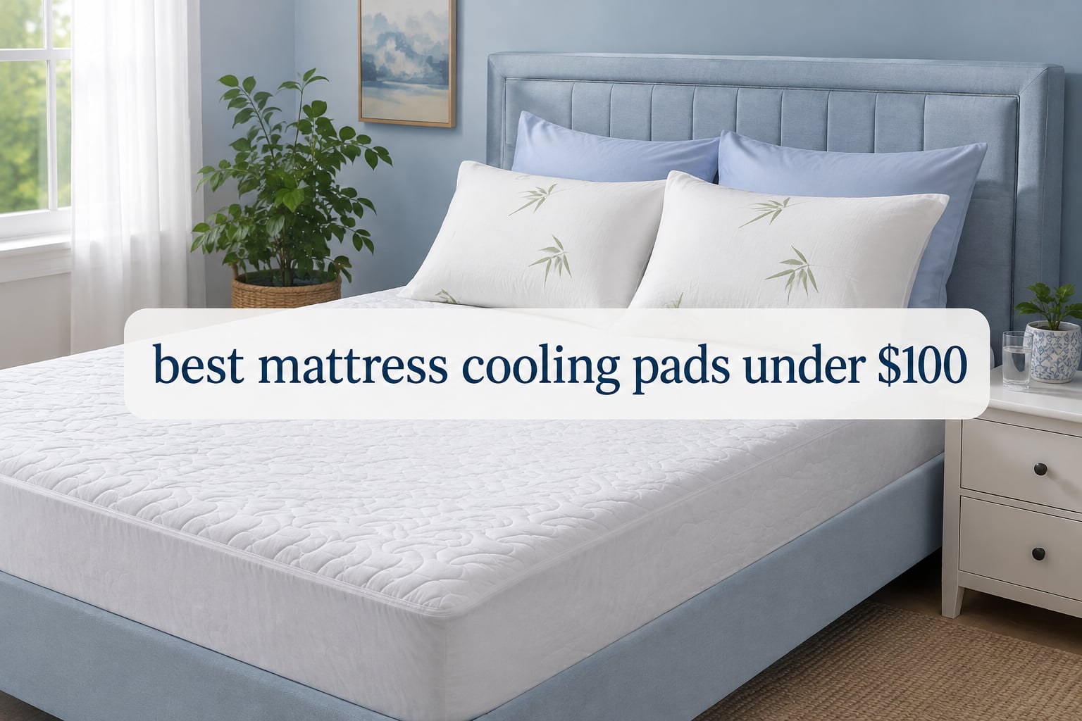 best mattress cooling pads under $100