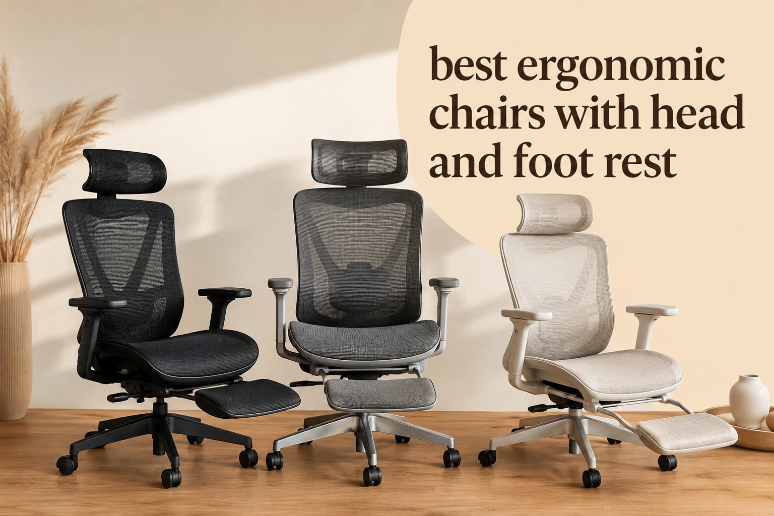 best ergonomic chairs with head and foot rest