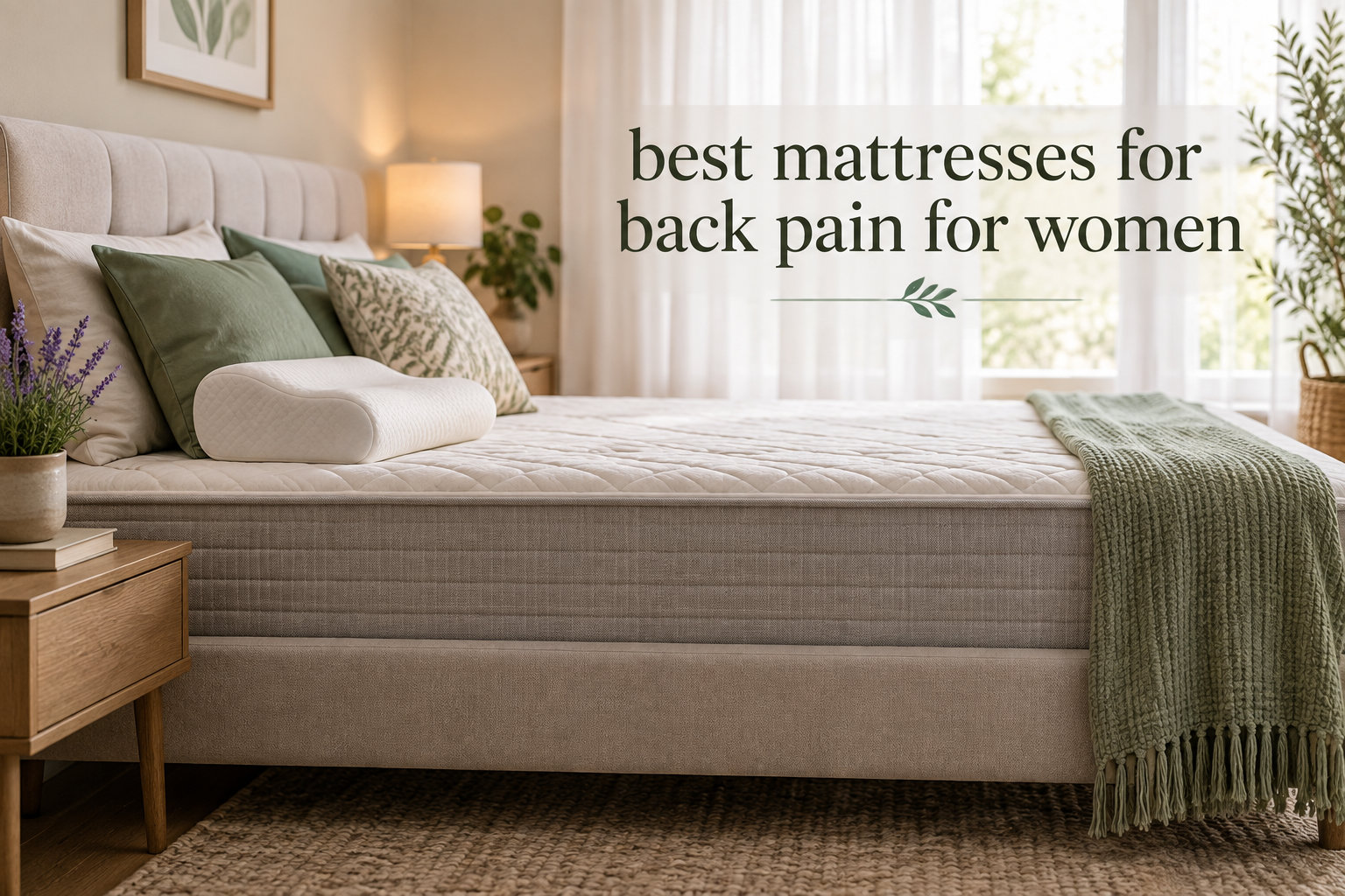 best mattresses for back pain for women