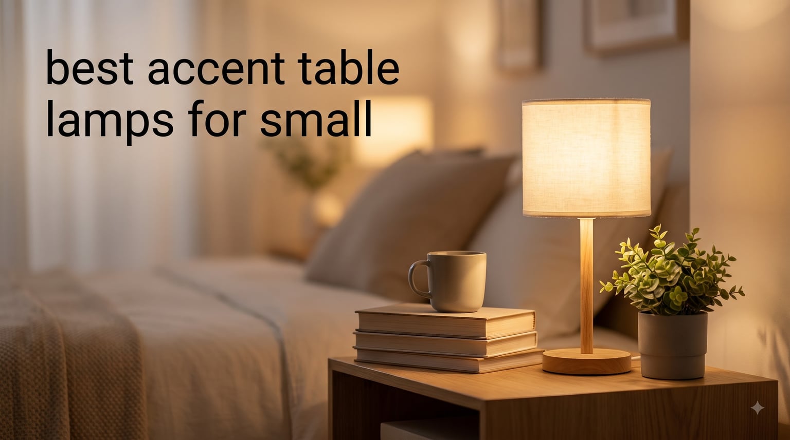 best accent table lamps for small