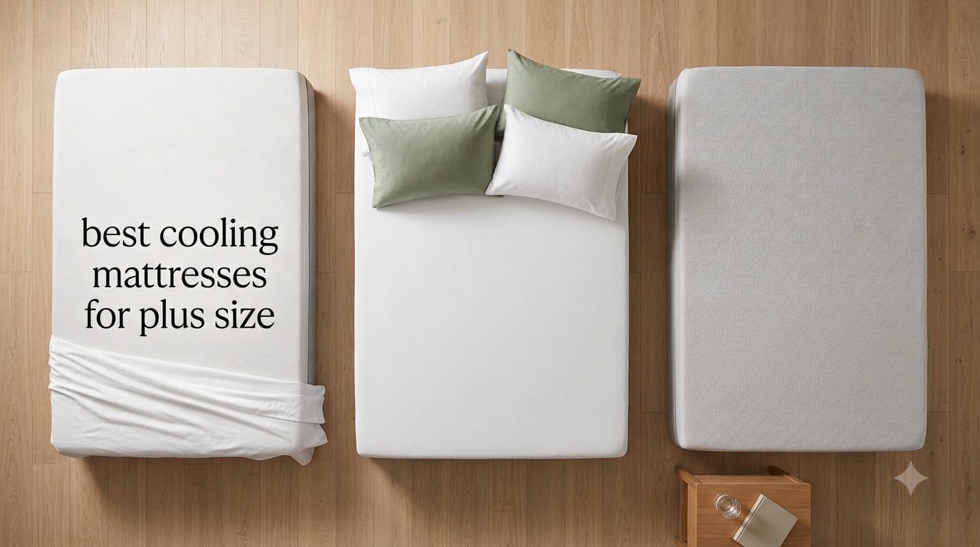 best cooling mattresses for plus size