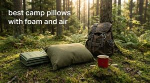 best camp pillows with foam and air