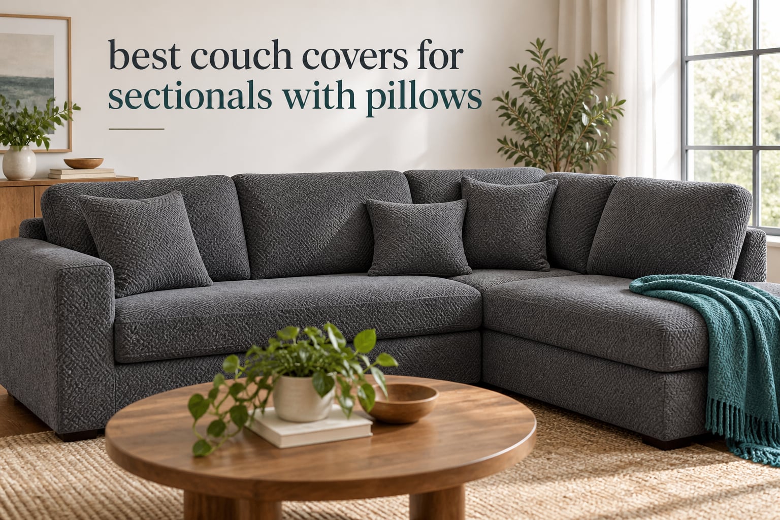best couch covers for sectionals with pillows