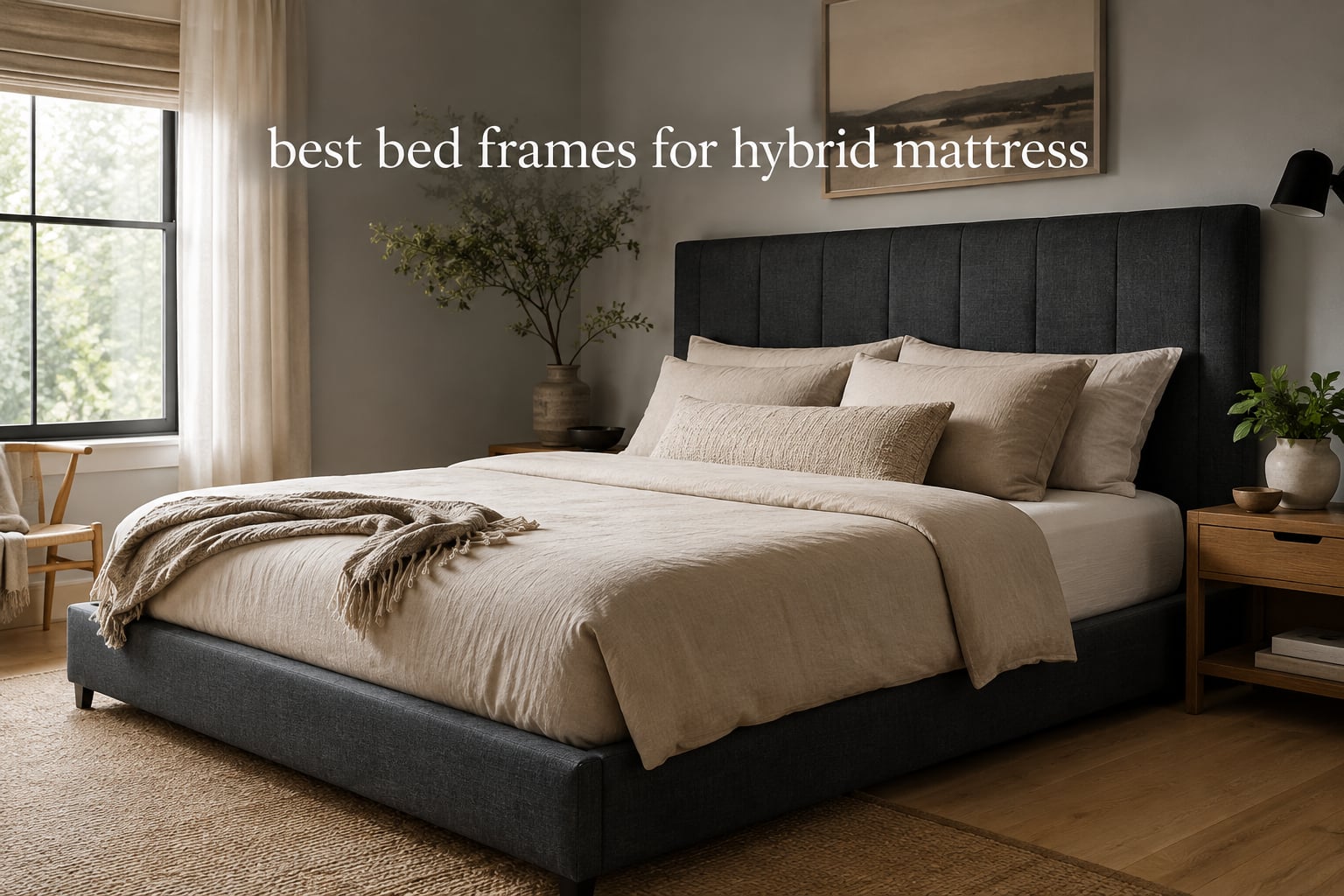 best bed frames for hybrid mattress