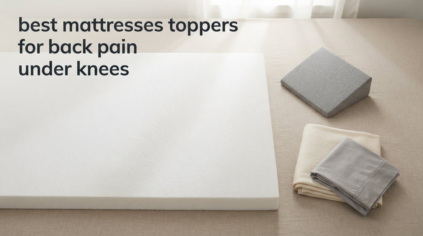 best mattresses toppers for back pain under knees