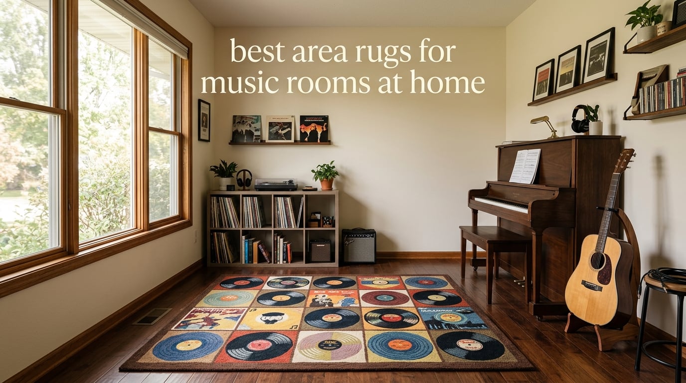 best area rugs for music rooms at home