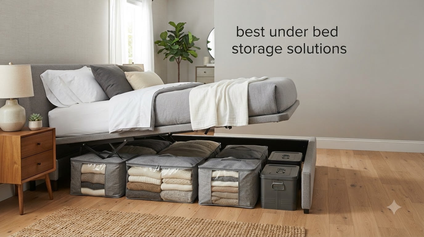 best under bed storage solutions