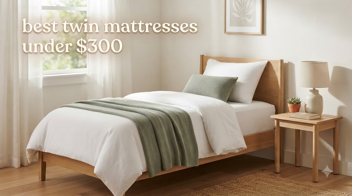 best twin mattresses under $300