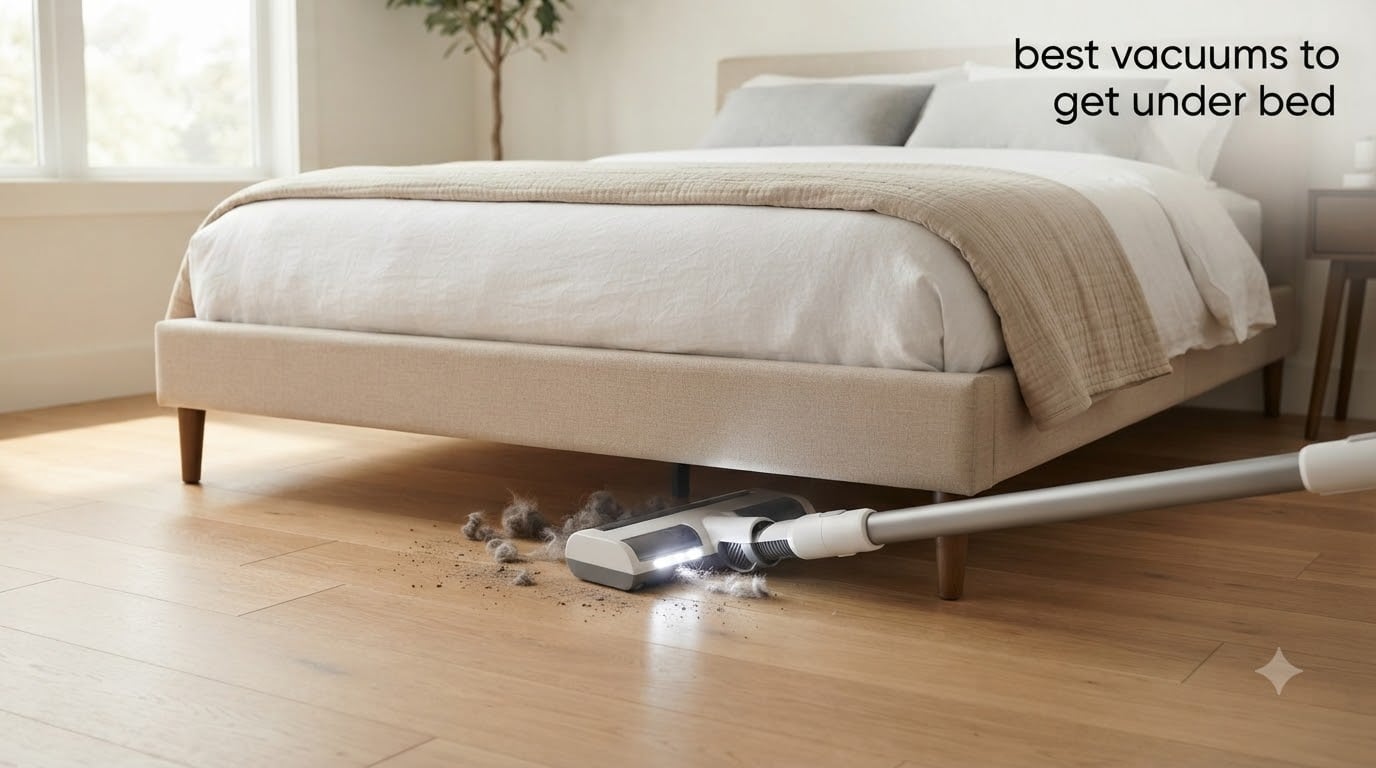 best vacuums to get under bed