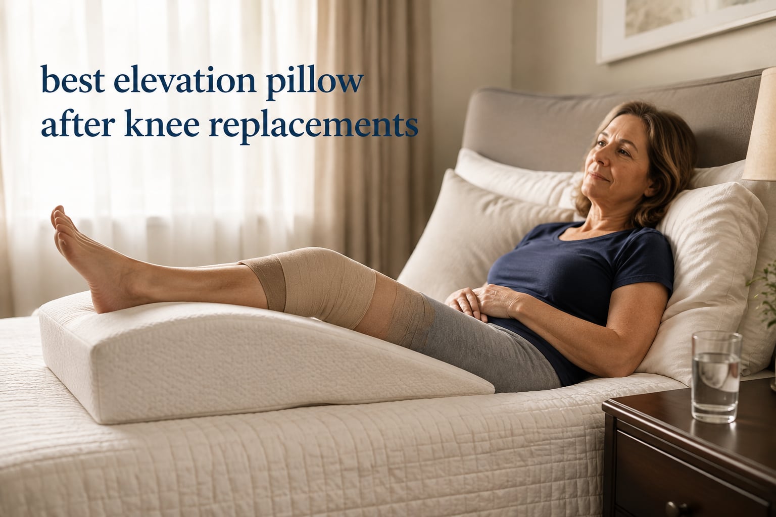 best elevation pillow after knee replacements