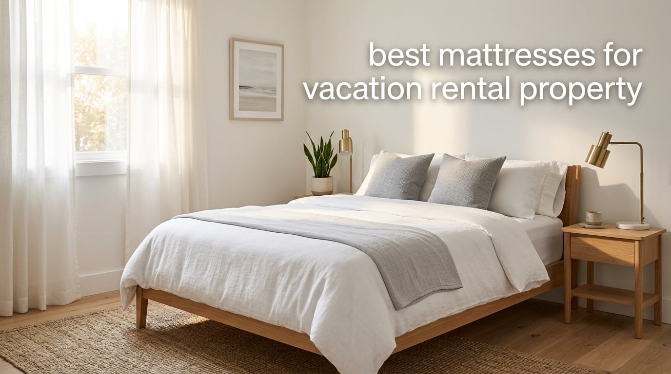 best mattresses for vacation rental property