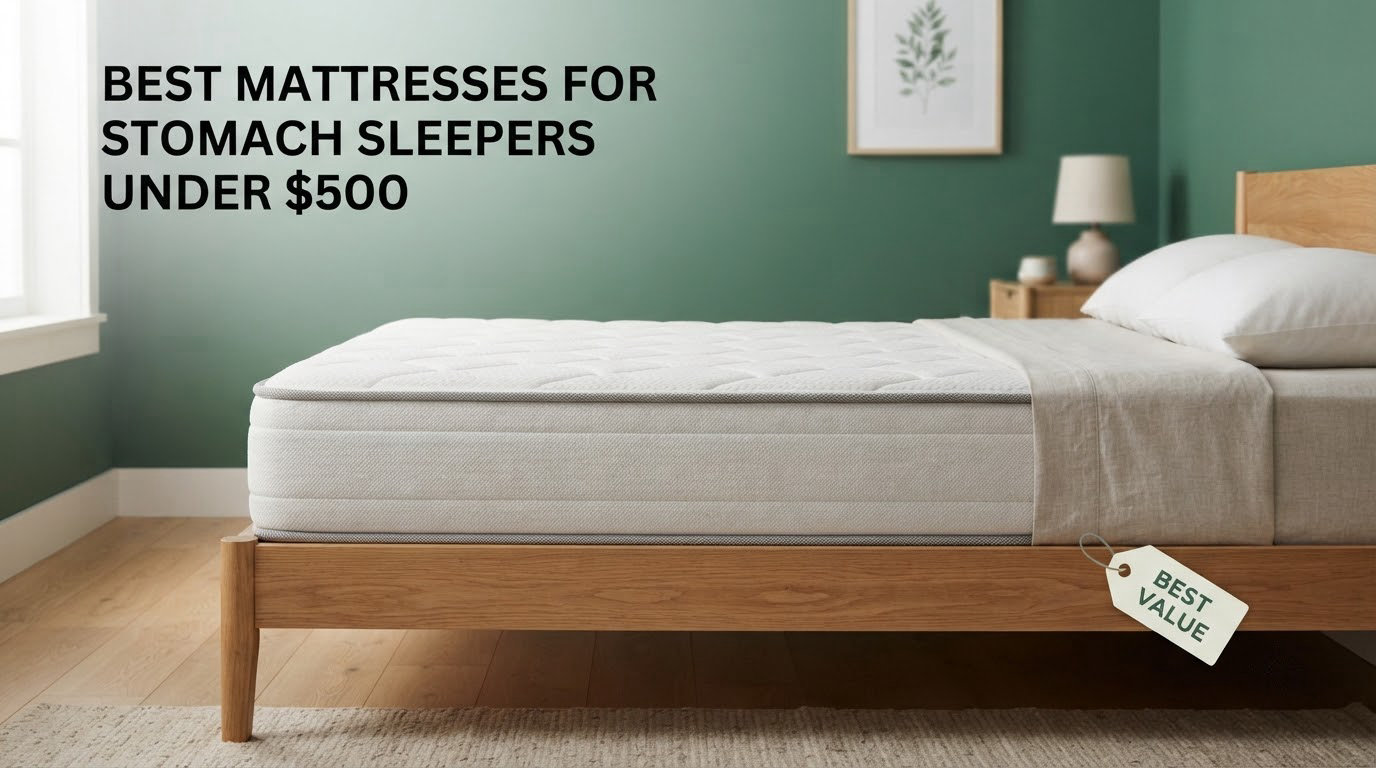 best mattresses for stomach sleepers under $500