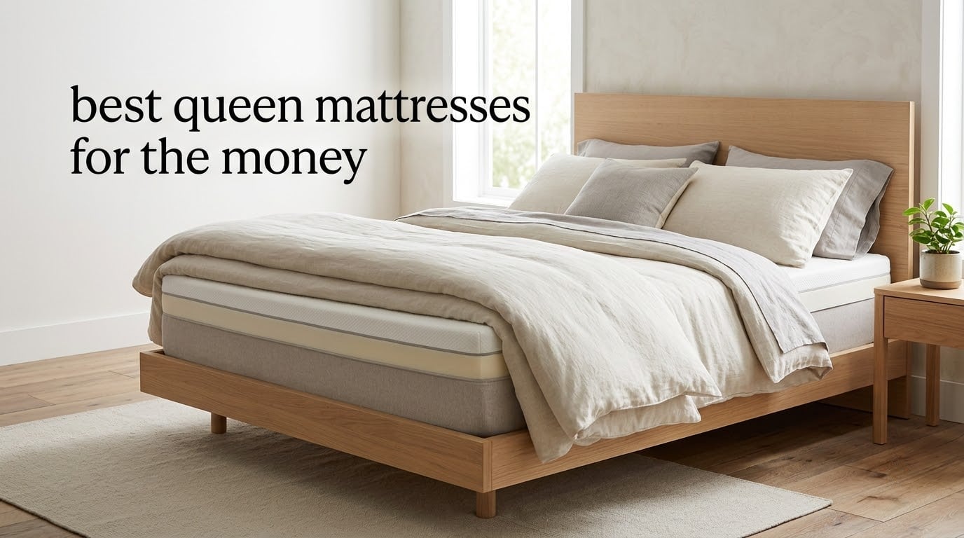 best queen mattresses for the money