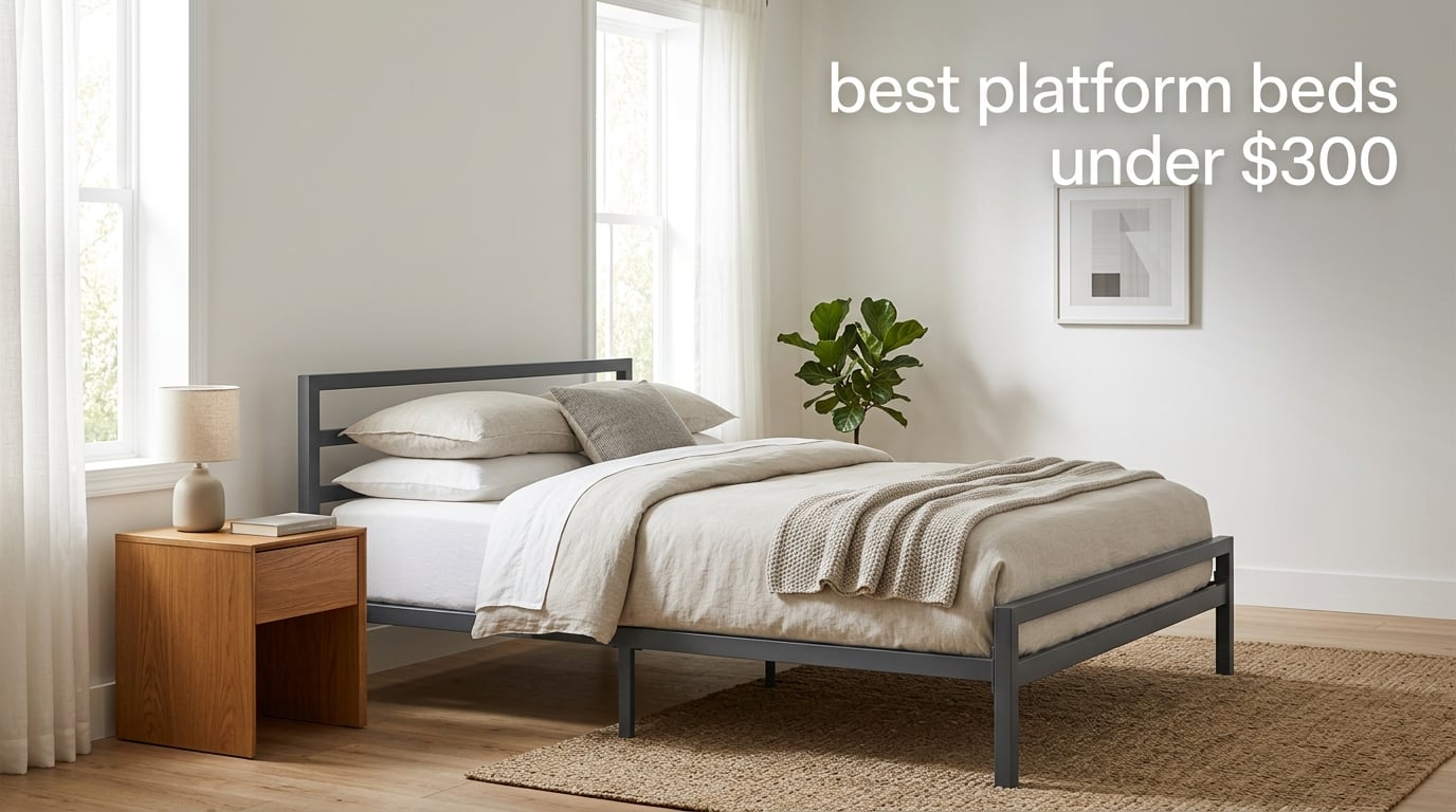 best platform beds under $300