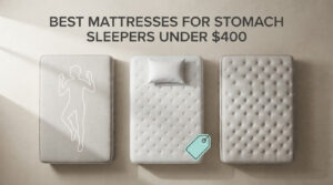 best mattresses for stomach sleepers under $400