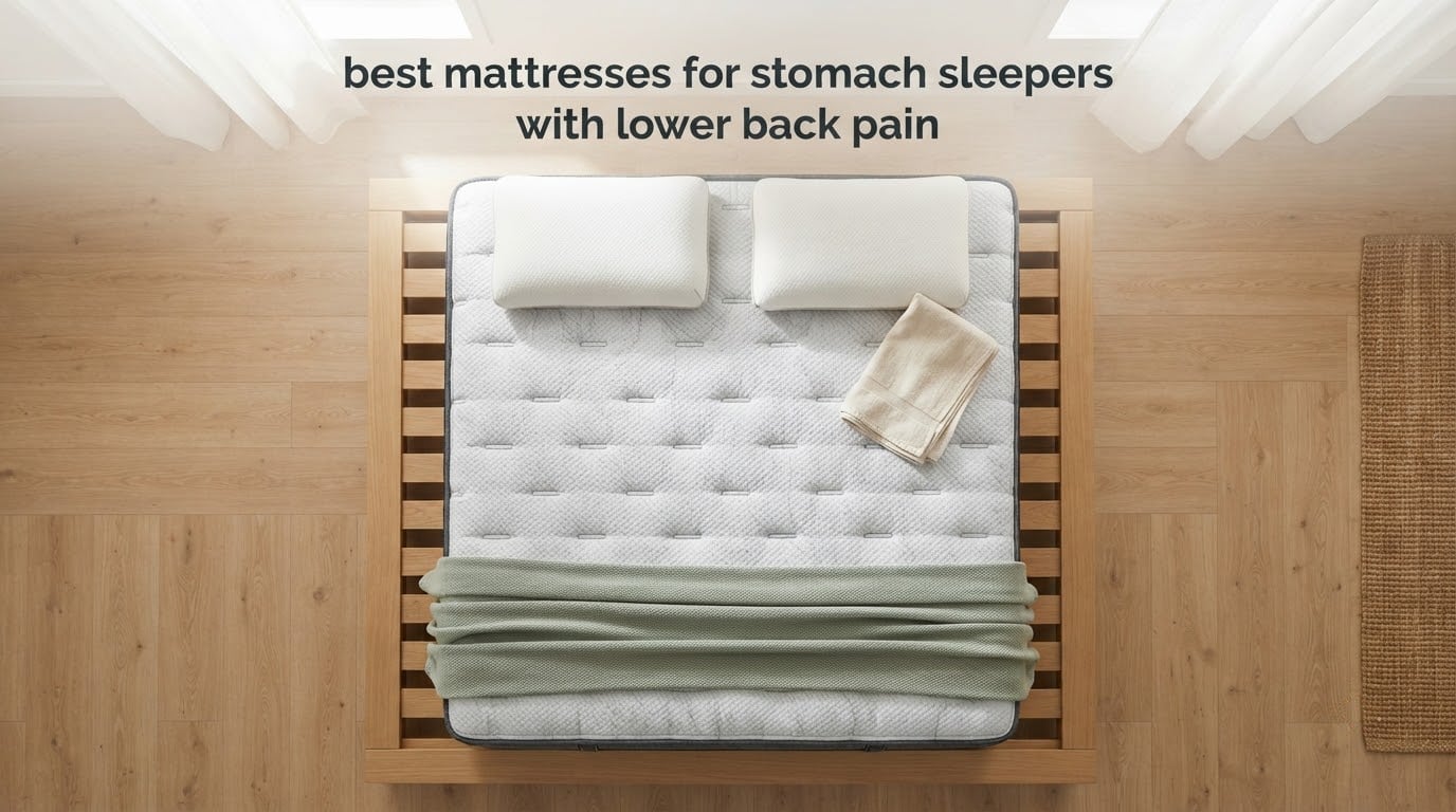 best mattresses for stomach sleepers with lower back pain