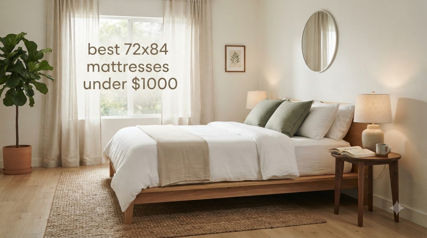 best 72x84 mattresses under $1000