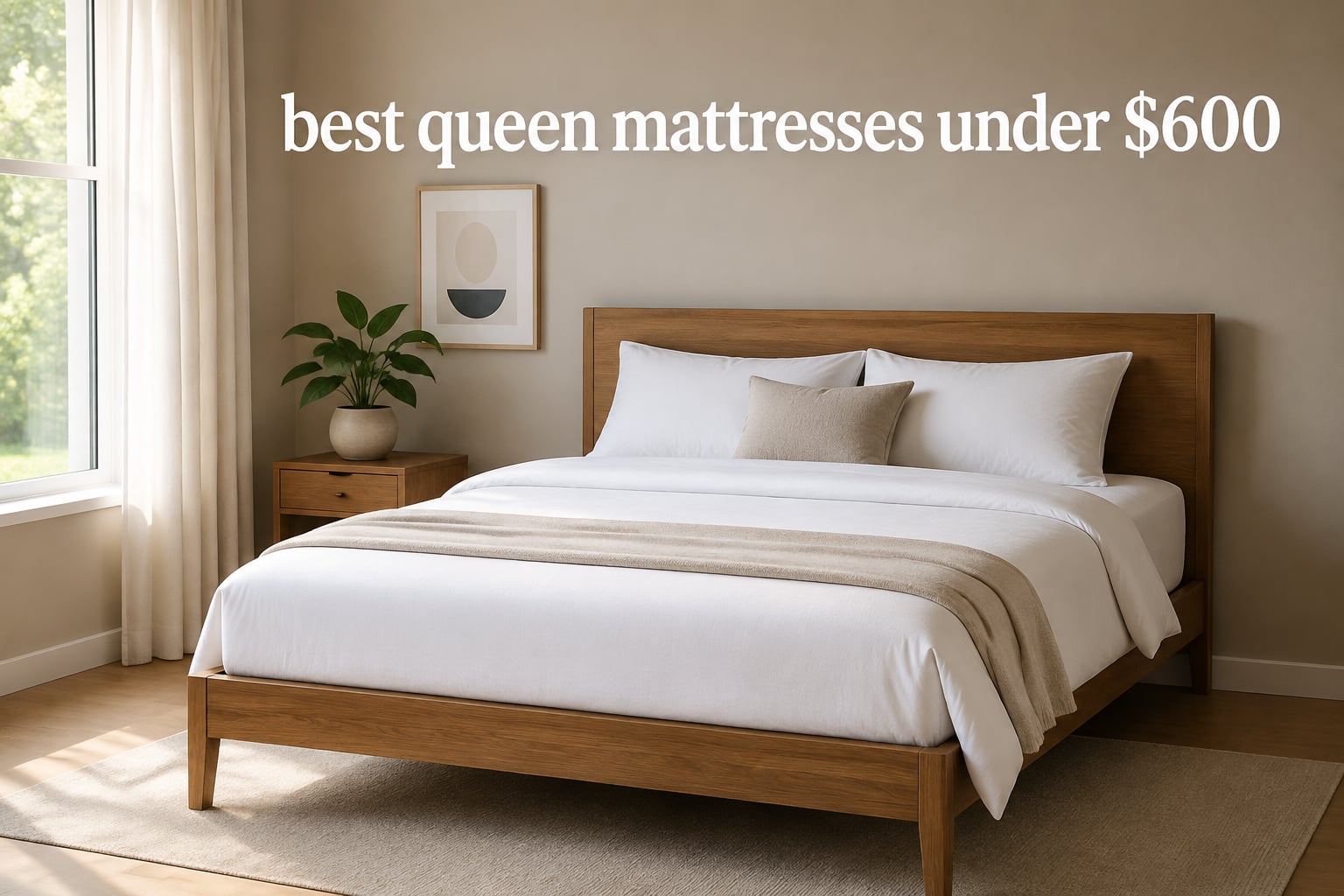 best queen mattresses under $600