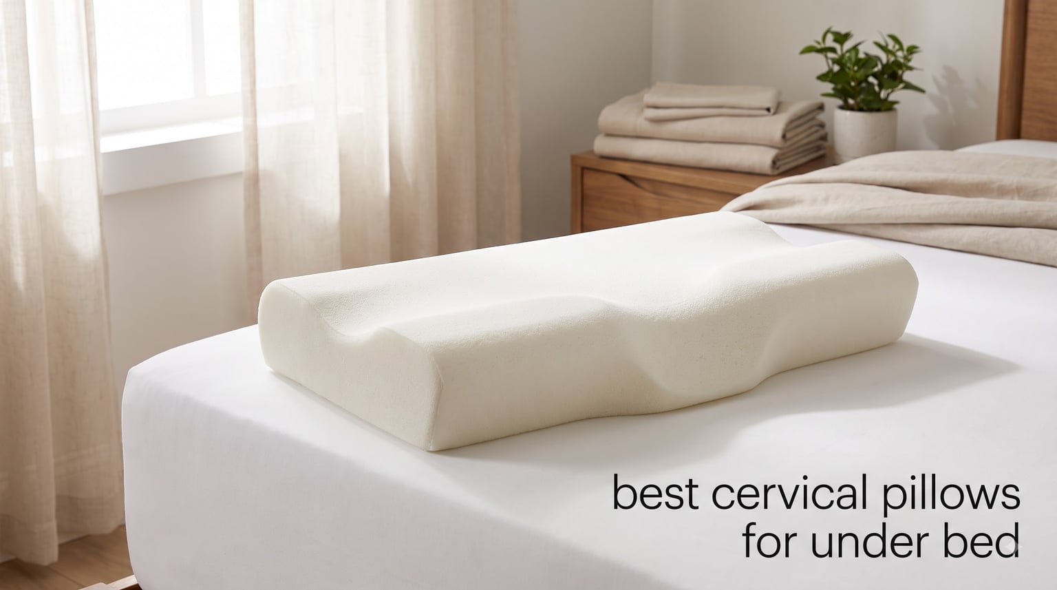 best cervical pillows for under bed