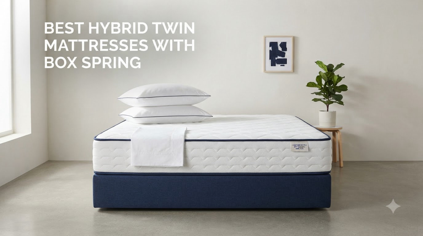 best hybrid twin mattresses with box spring