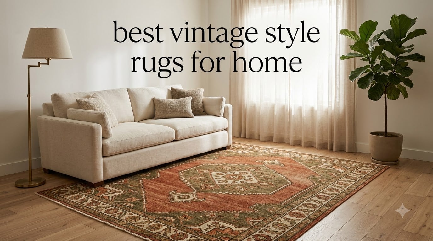 best vintage style rugs for home