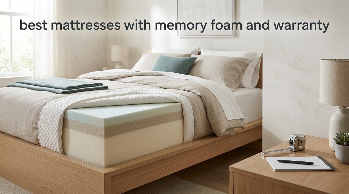 best mattresses with memory foam and warranty
