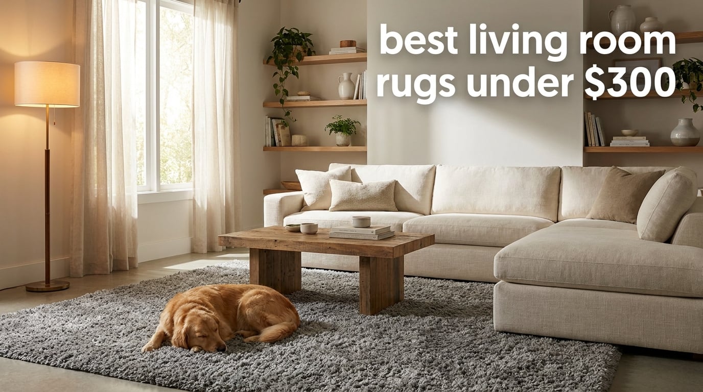 best living room rugs under $300