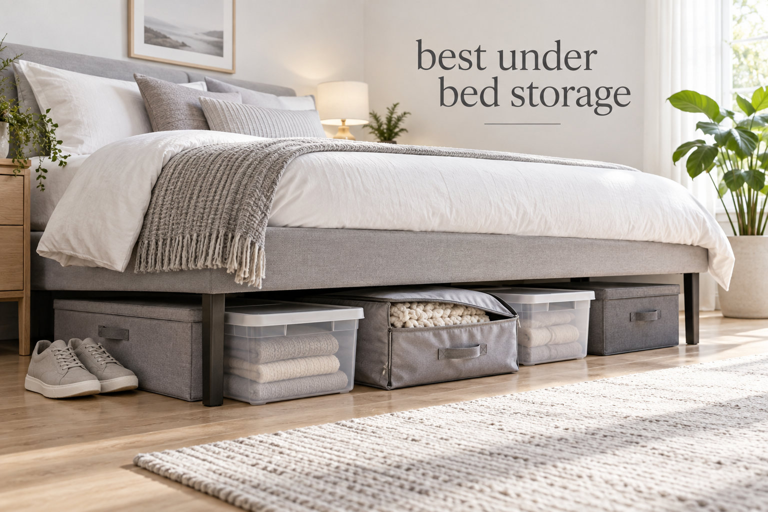 best under bed storage