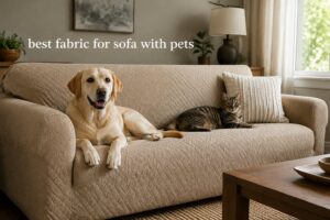 best fabric for sofa with pets