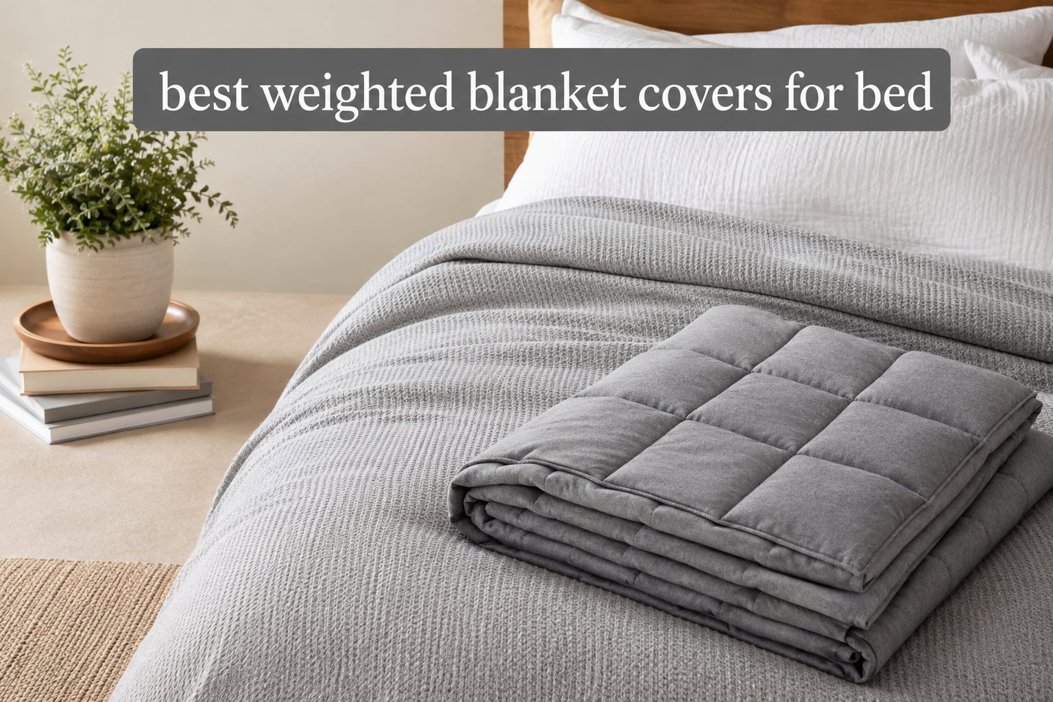 best weighted blanket covers for bed