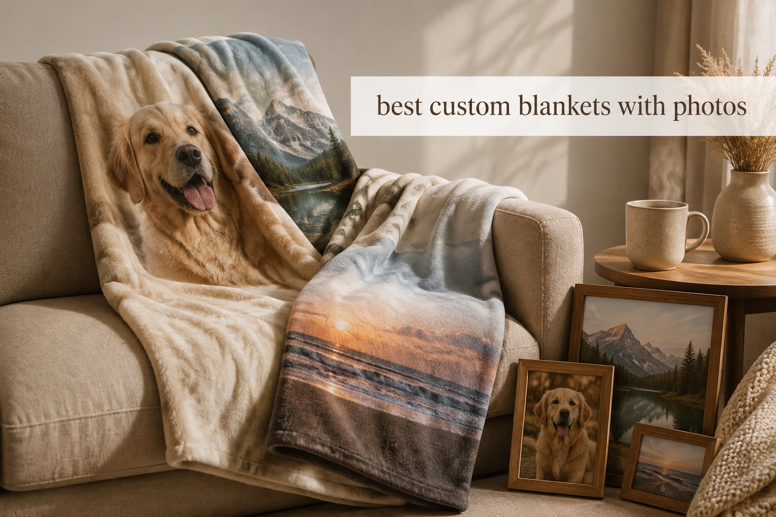 best custom blankets with photos