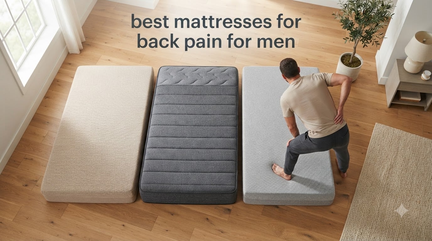 best mattresses for back pain for men