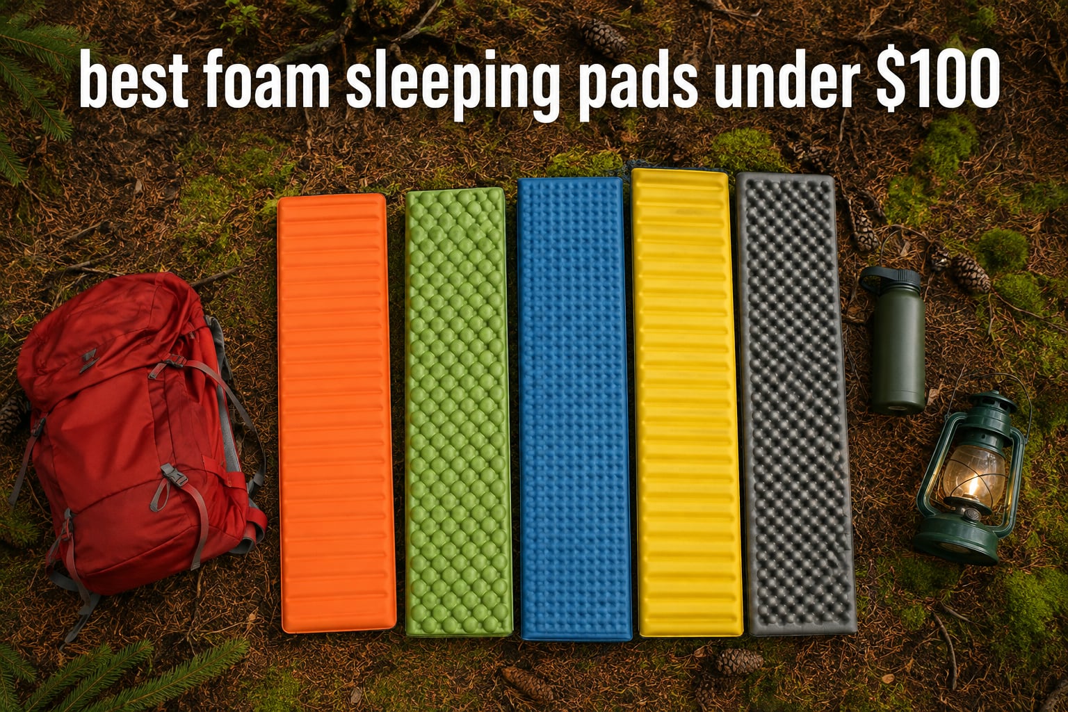 best foam sleeping pads under $100