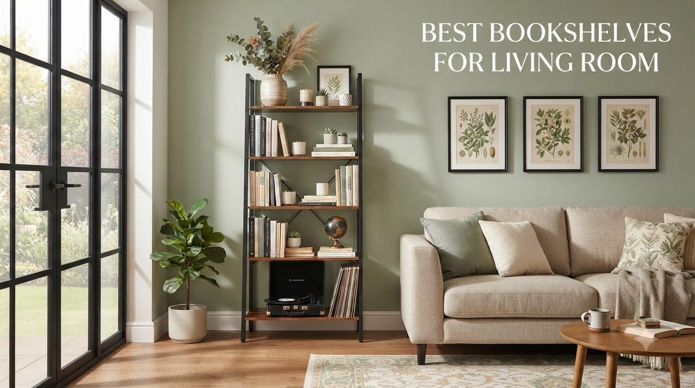 best bookshelves for living room