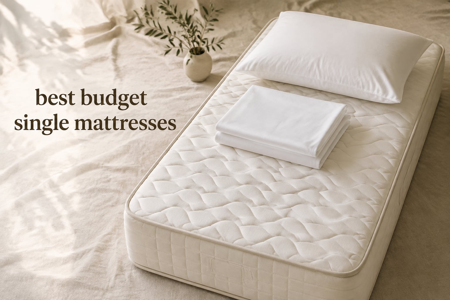 best budget single mattresses