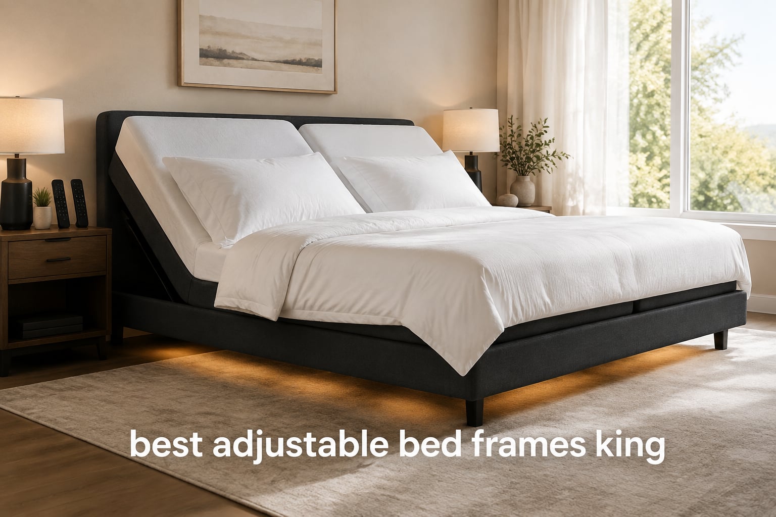 best adjustable bed frames king