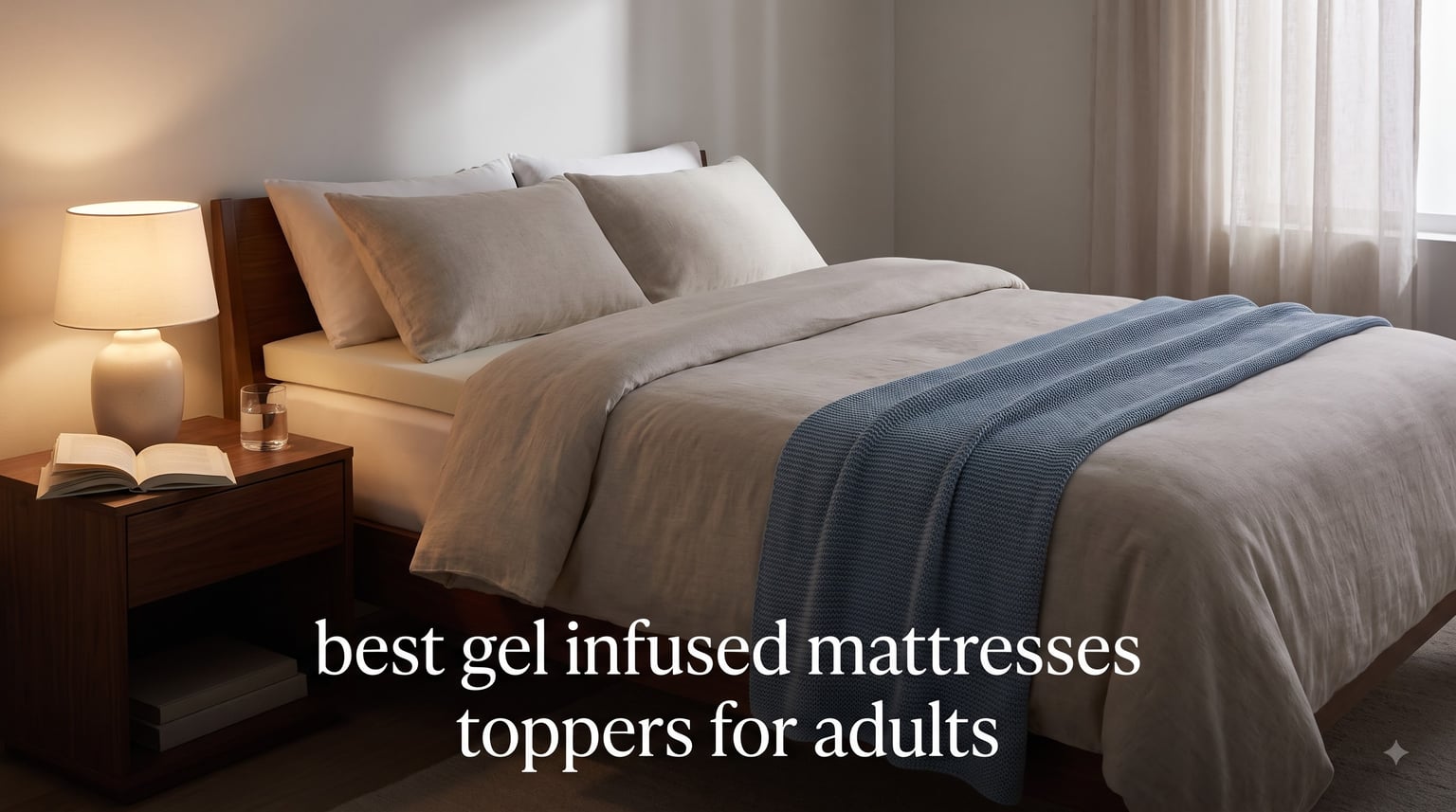 best gel infused mattresses toppers for adults