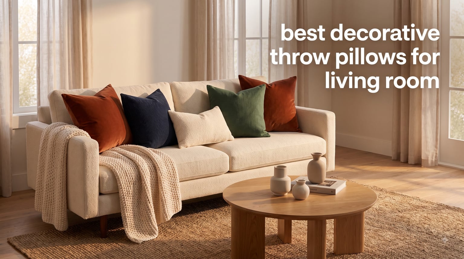 best decorative throw pillows for living room