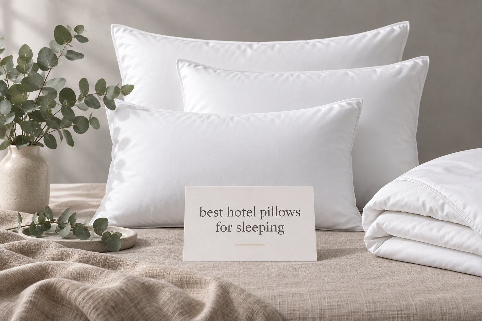 best hotel pillows for sleeping