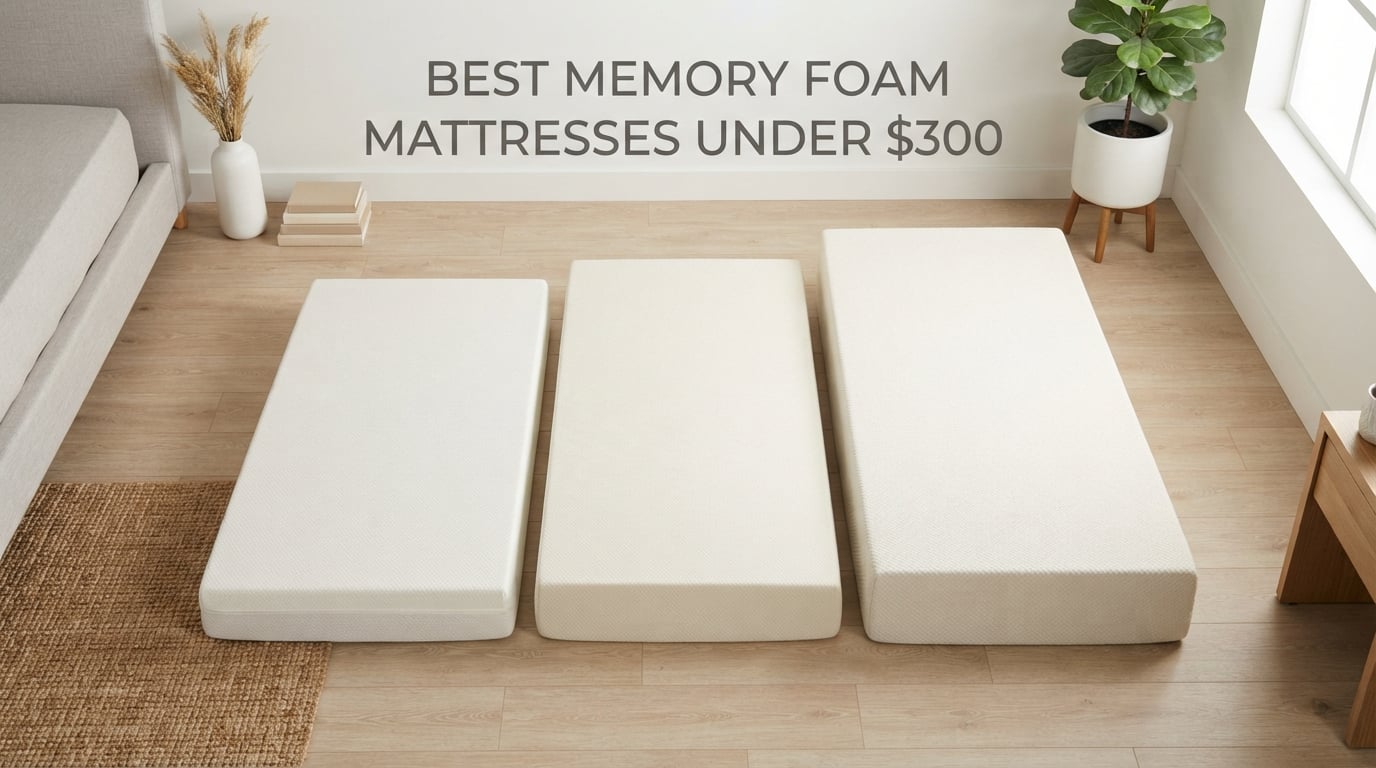 best memory foam mattresses under $300