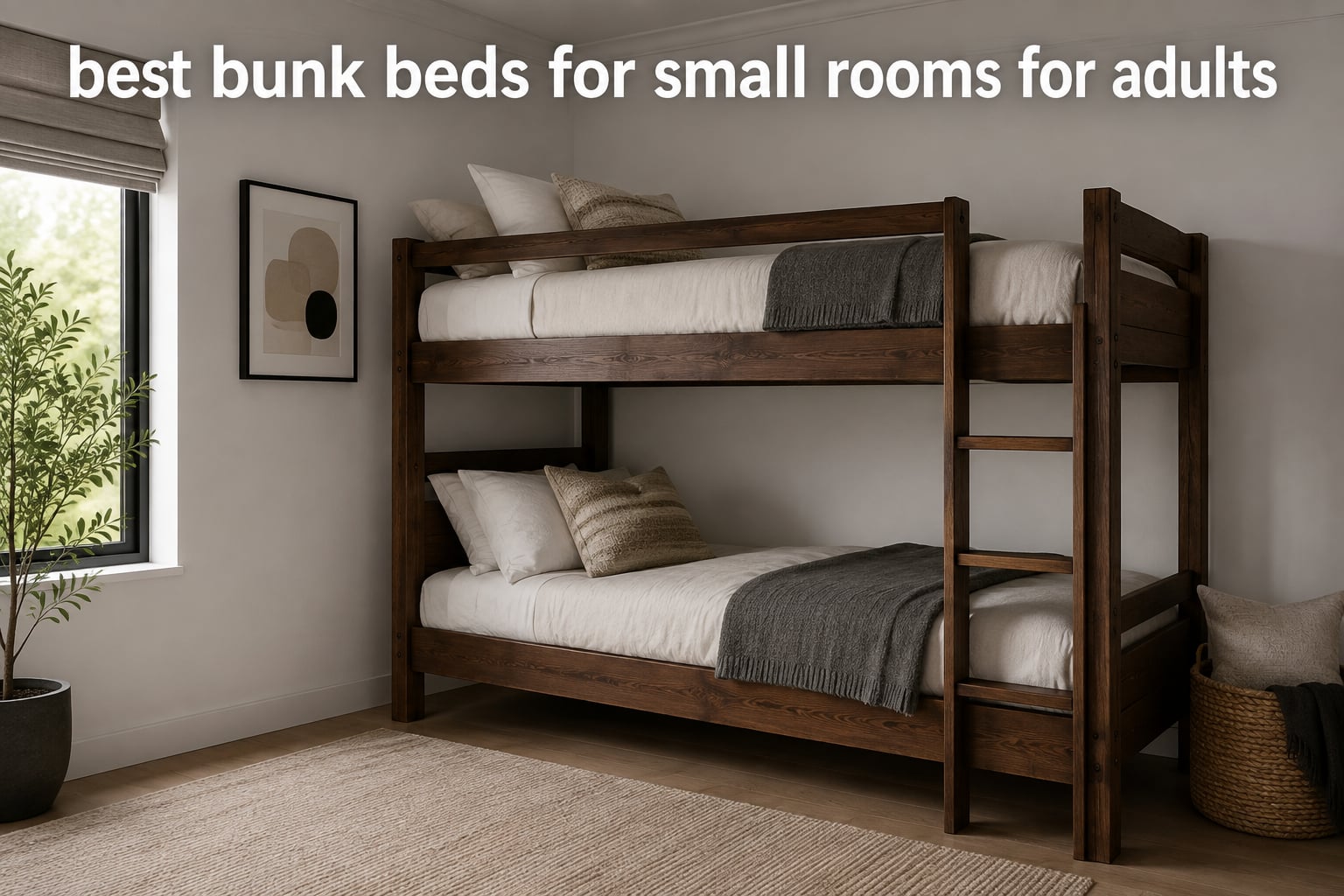 best bunk beds for small rooms for adults