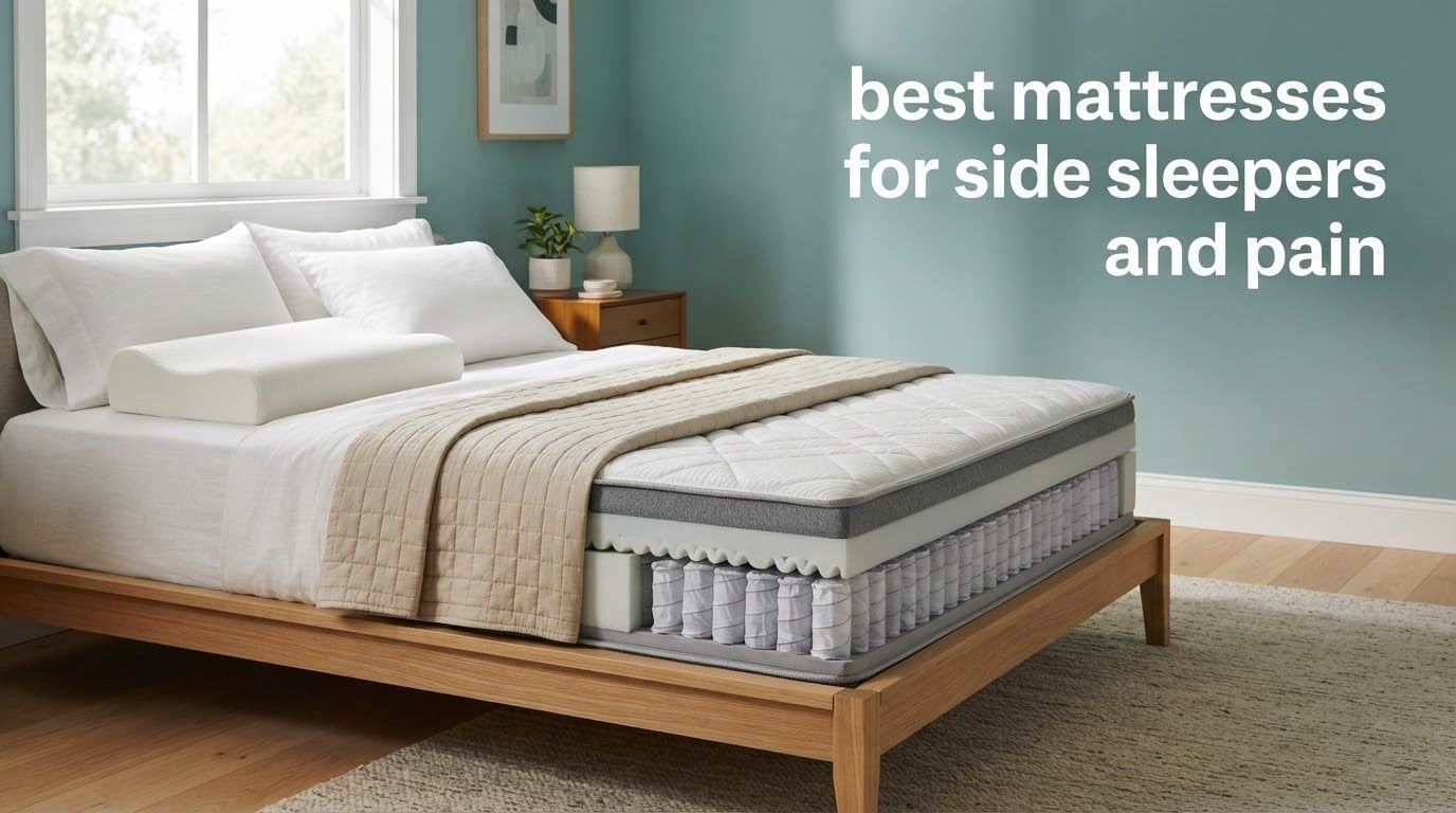 best mattresses for side sleepers and pain