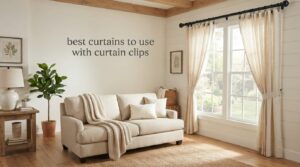 best curtains to use with curtain clips
